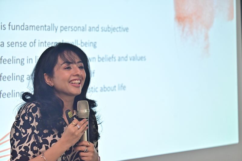 Delivering a wellbeing talk